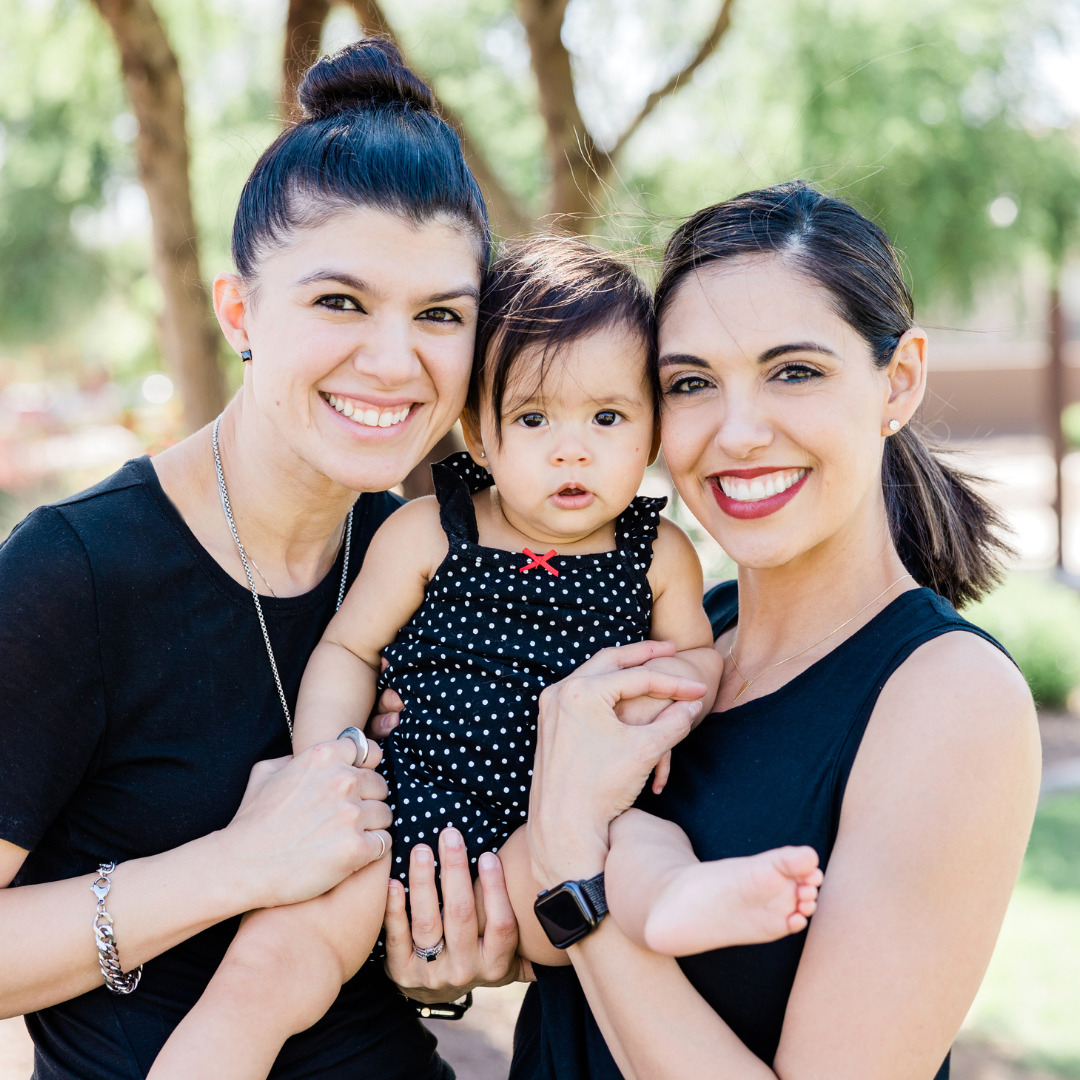 Verónica, Adela and Gaia